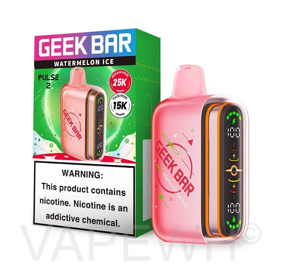 GEEK BAR PULSE2 25 K WATERMELON ICE GEEK BAR PULSE2 25 K WATERMELON ICE