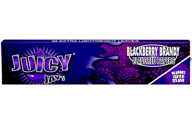 JUICY JAY KING SIZE SLIM BLACKBERRY BRANDY JUICY JAY KING SIZE SLIM BLACKBERRY BRANDY