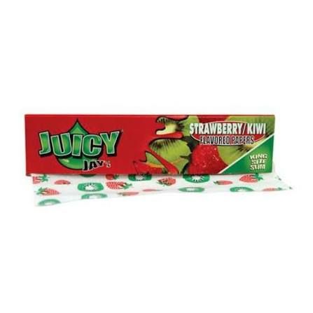 JUICY JAY KING SIZE SLIM STRAWBERRY KIWI