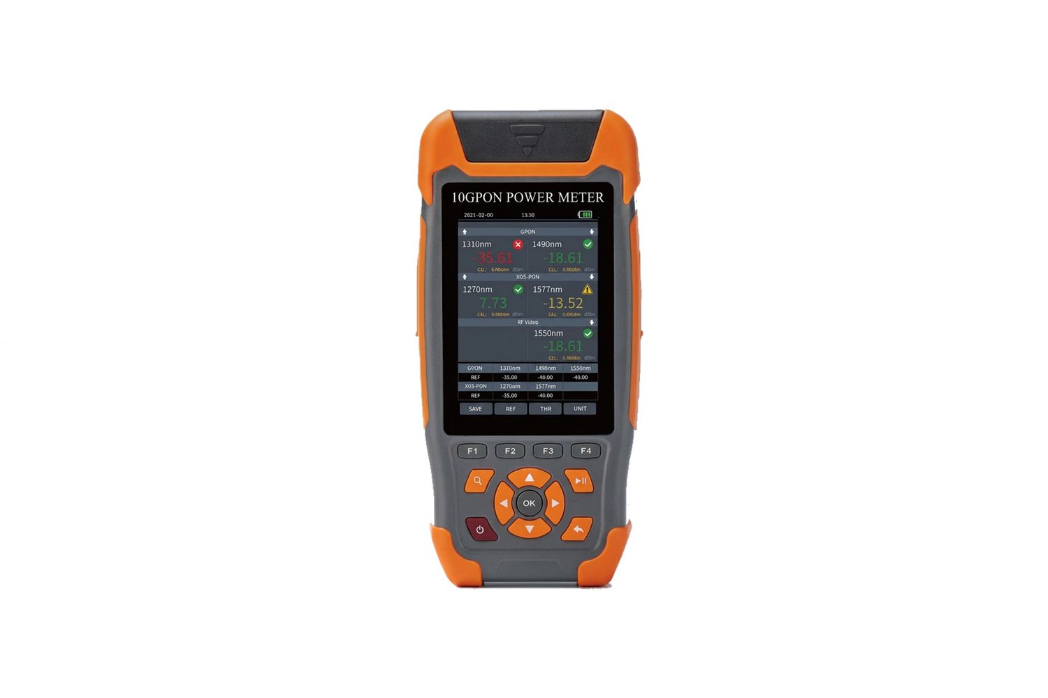 XPON 10GPON Power Meter 1270/1310/1490/1550/1577nm FC/UPC(SC) FTTX