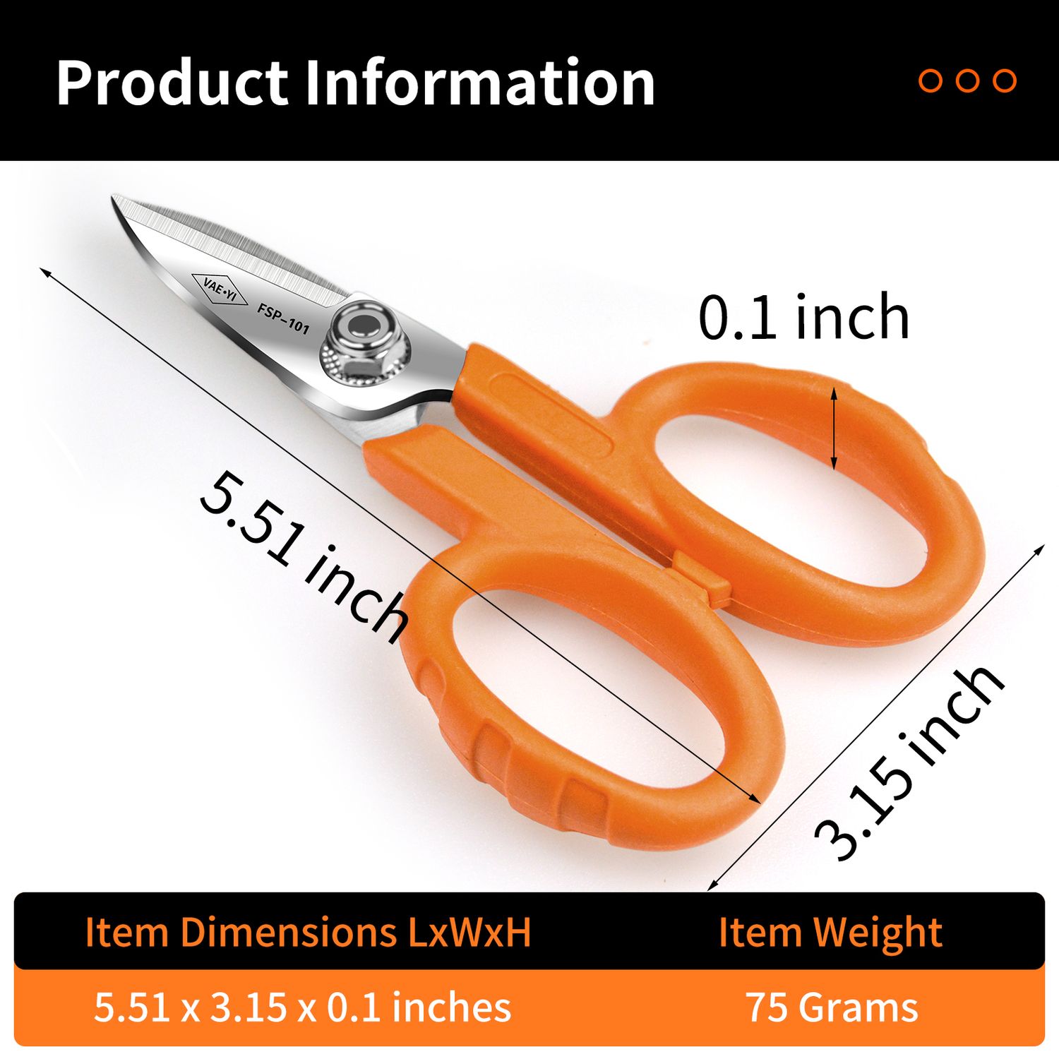 VAEYI KS-1 Kevlar Scissors