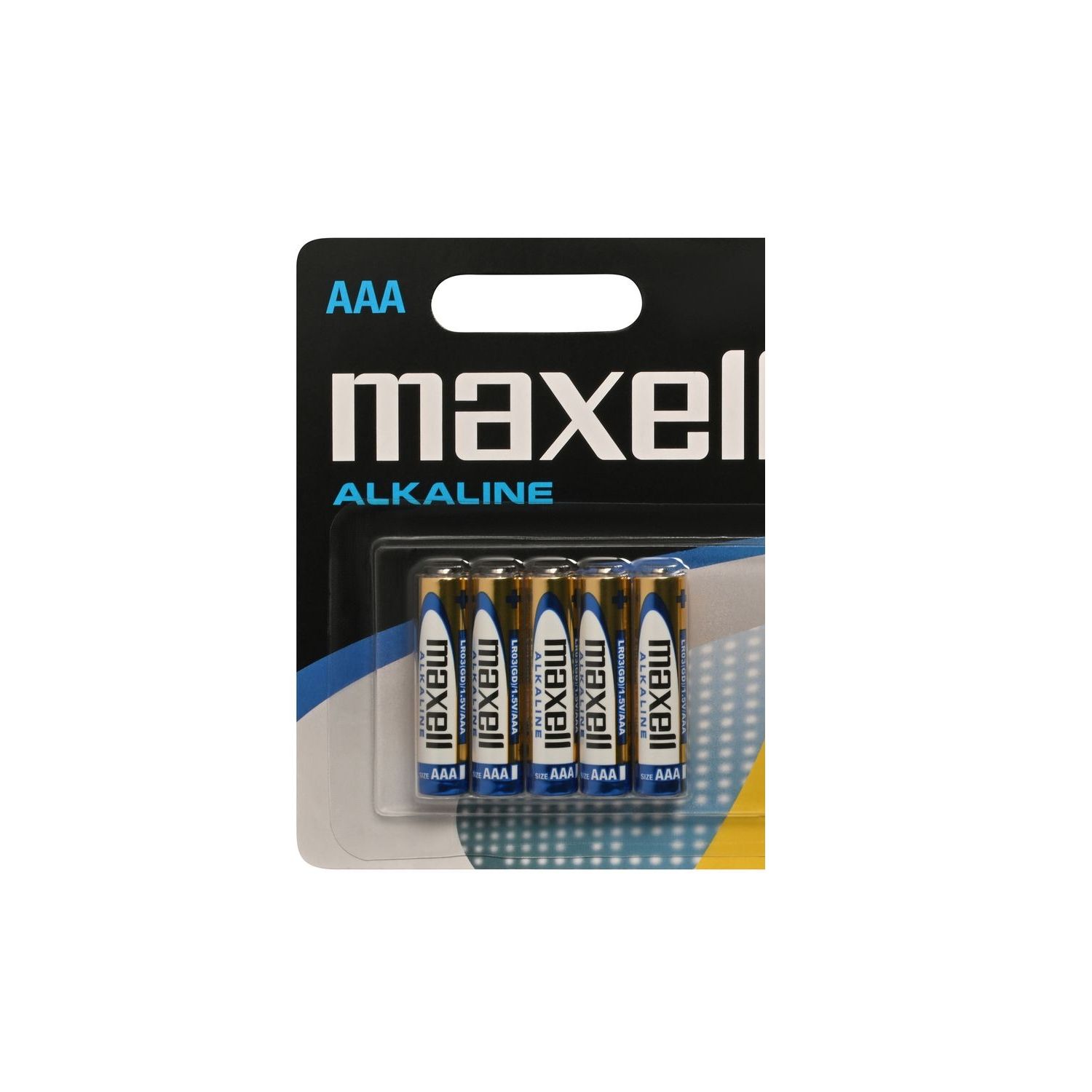 Battery Maxell Alkaline AAA 1,5V 5 Pack