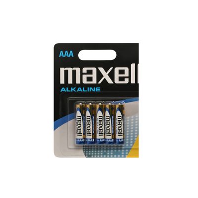 Battery Maxell Alkaline AAA 1,5V 5 Pack