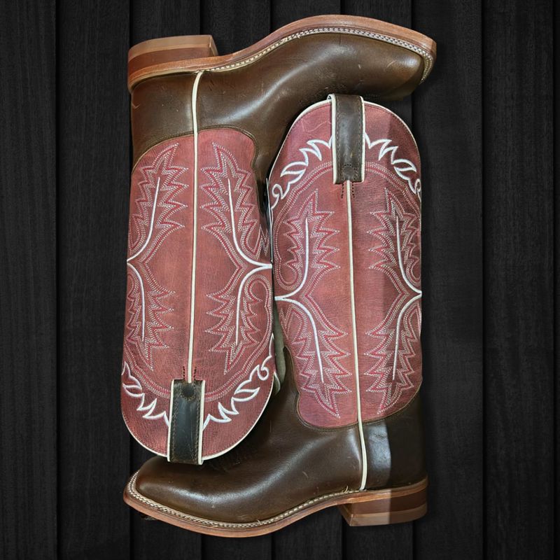 Justin Stella Brown Cow Leather Western Boots Women’s Size 7 - CJ 2621