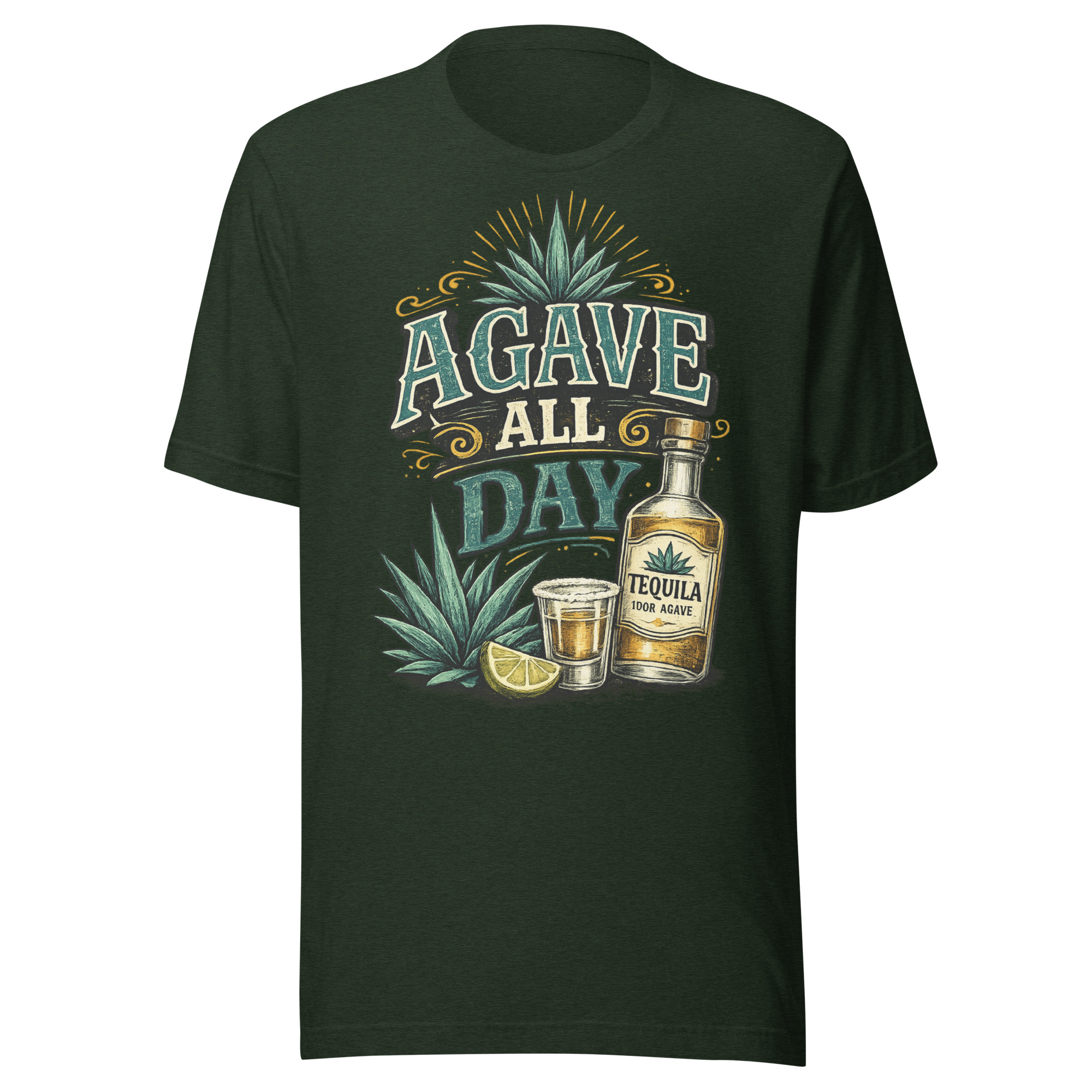 Agave All Day – Bartender Vibes Unisex T-Shirt