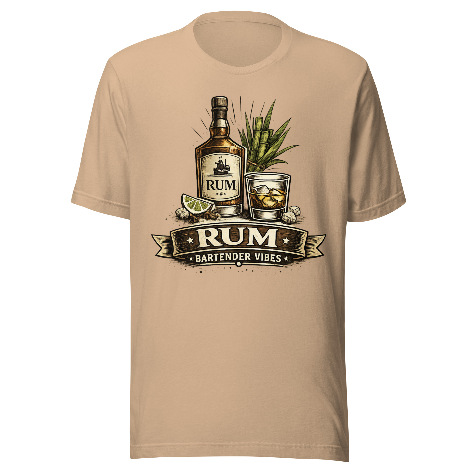 Rum – Bartender Vibes Unisex T-Shirt