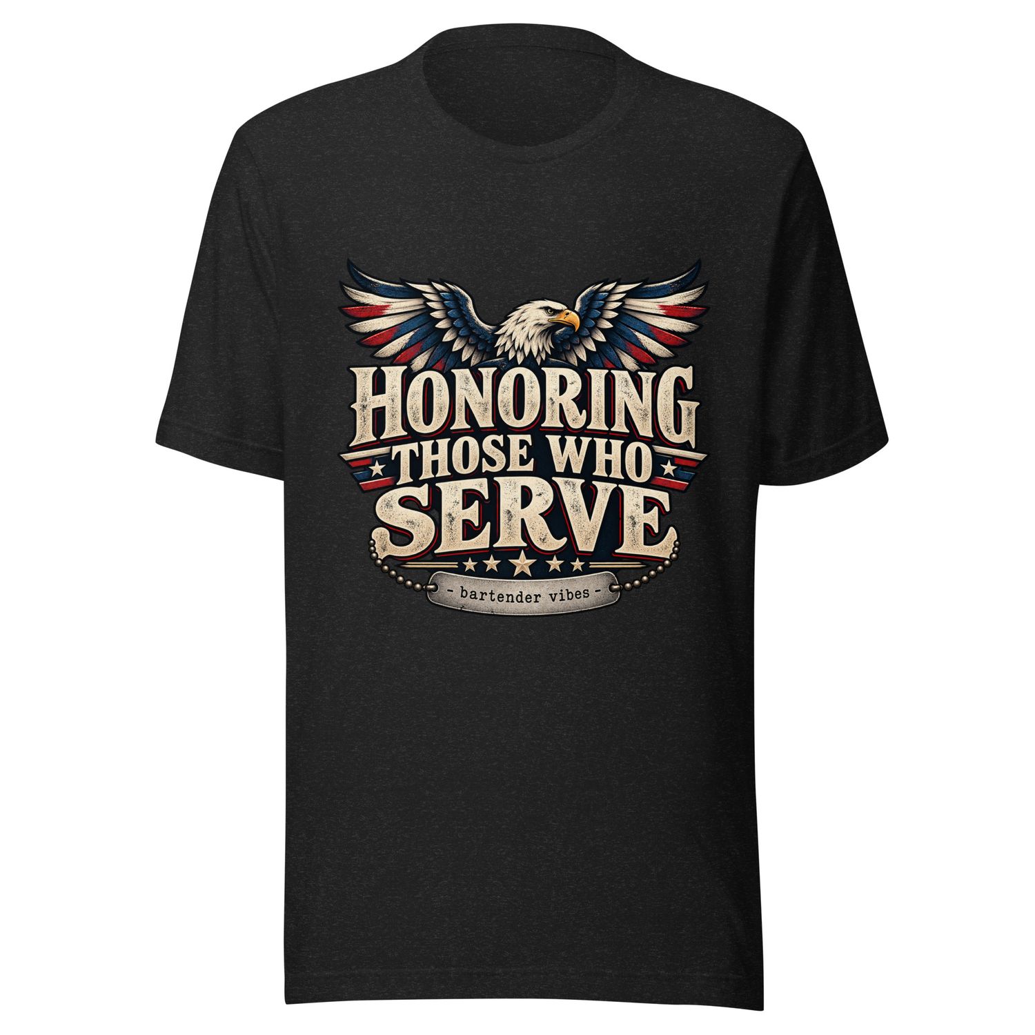 Honoring Those Who Serve – Patriotic Eagle Unisex T-Shirt