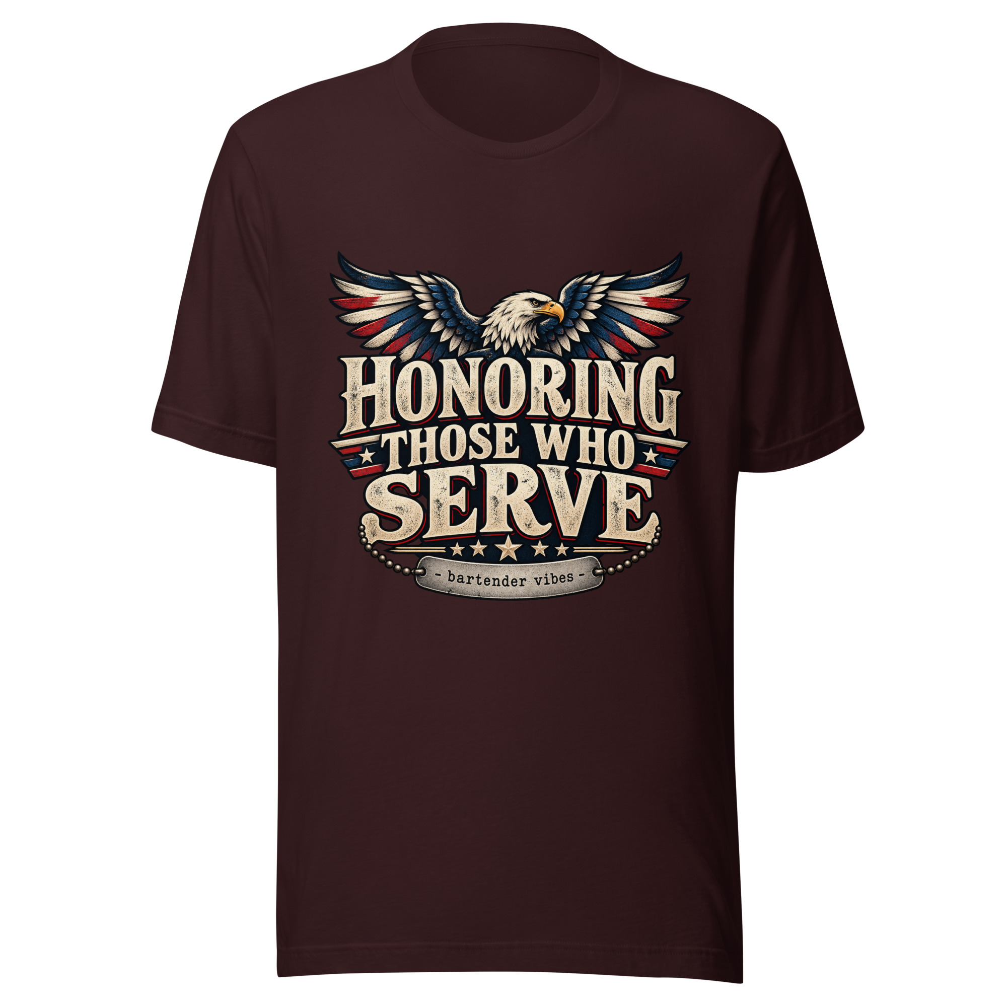 Honoring Those Who Serve – Patriotic Eagle Unisex T-Shirt