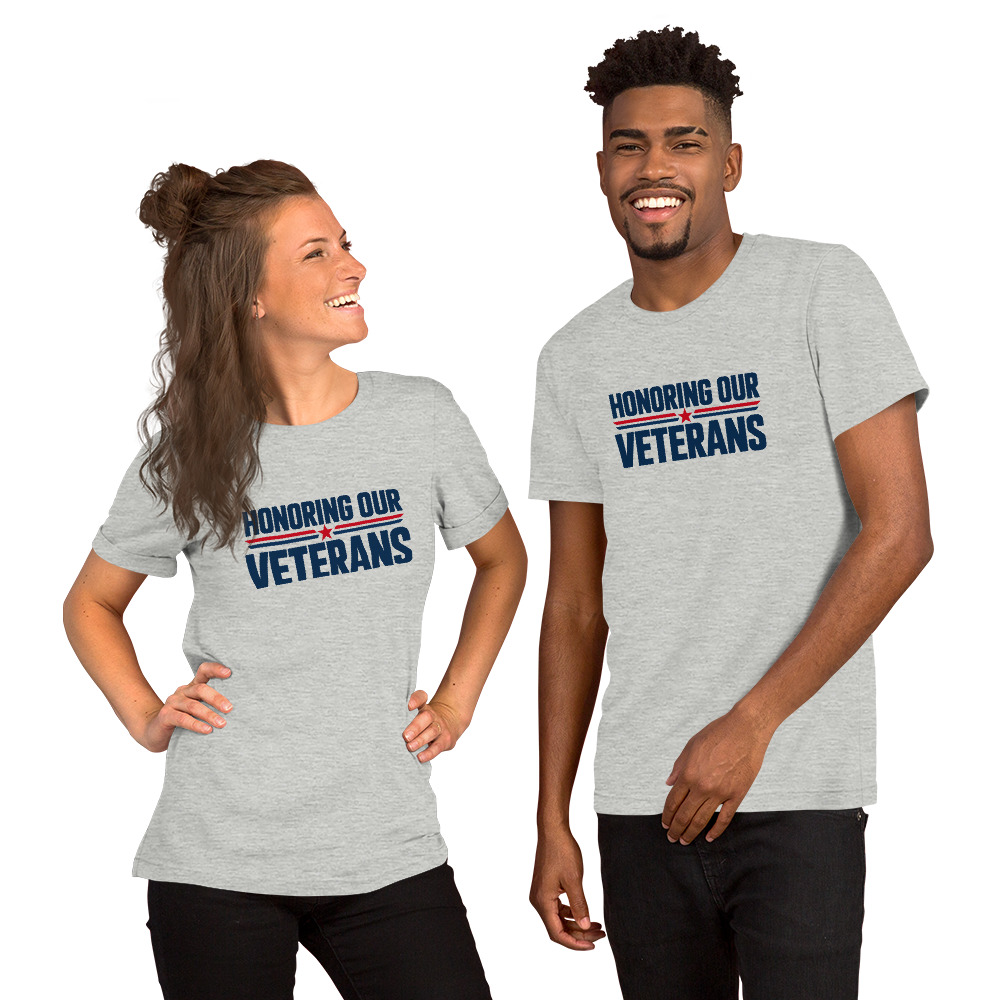 Honoring Our Veterans – Patriotic Unisex T-Shirt
