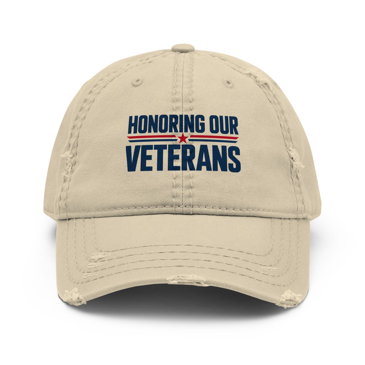 Honoring Our Veterans – Vintage Distressed Cap