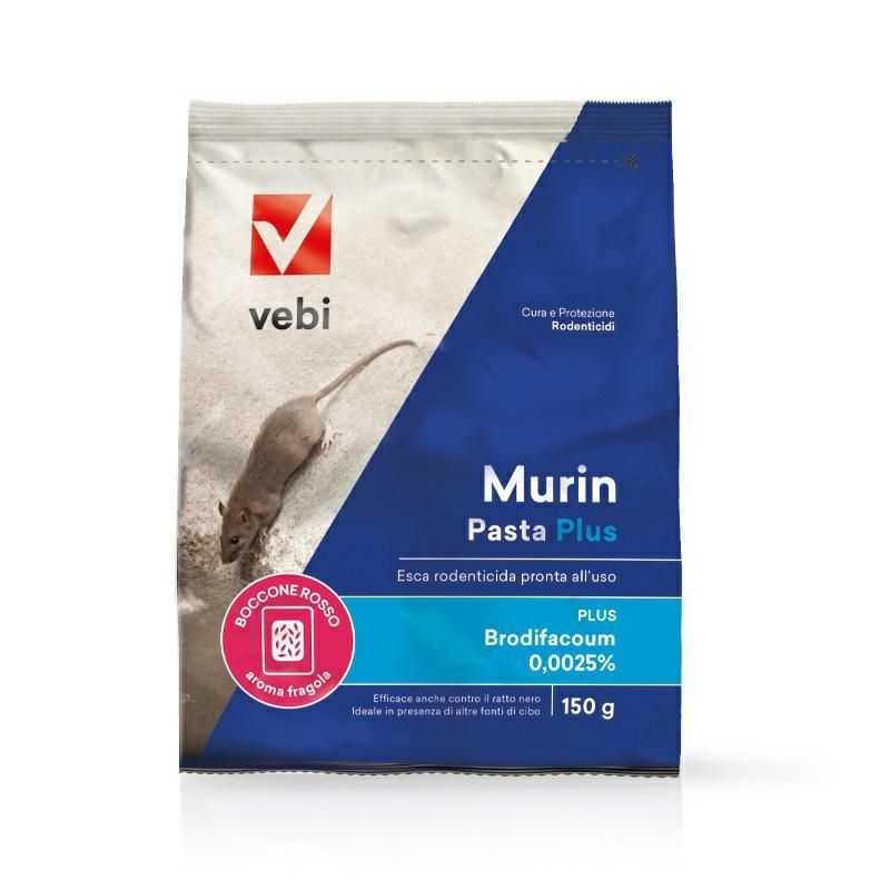 Topicida in pasta MURIN, Formato: 150gr