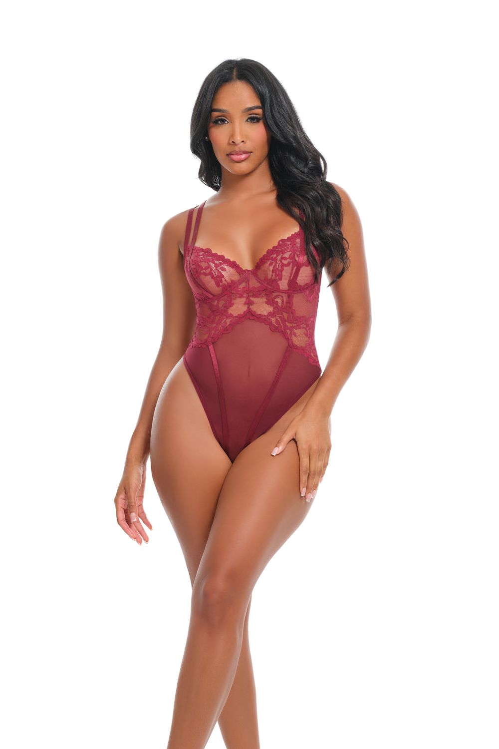 WILHELMINA BAY TEDDY, Color: ZINFANDEL, Size: S/M