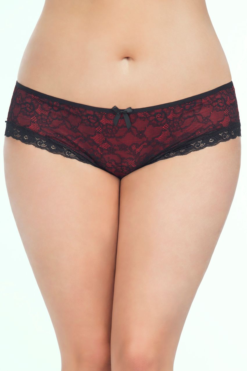 KESTREL FROST PANTY PLUS, Color: RED, Size: 1X/2X