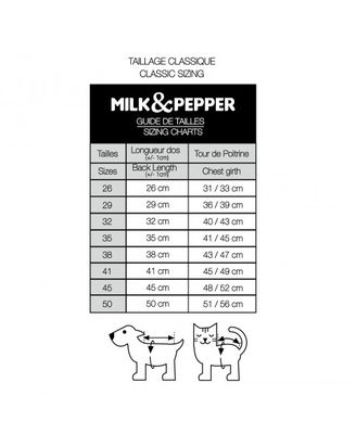 Milk&amp;Pepper Pull ROSANE Rose / Coeurs dorés