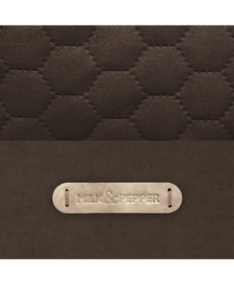 Milk&amp;Pepper Sofa déhoussable CORTINA marron 75x55x20(h)