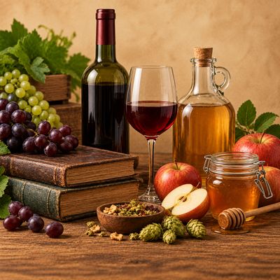 Wine, Cider & Mead