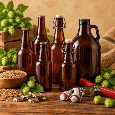 Beer Bottles & Growlers