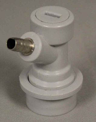 Ball Lock Gas Disconnect 1/4" Barb