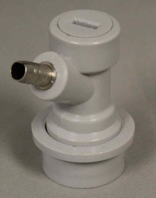 Ball Lock Gas Disconnect 1/4" Barb