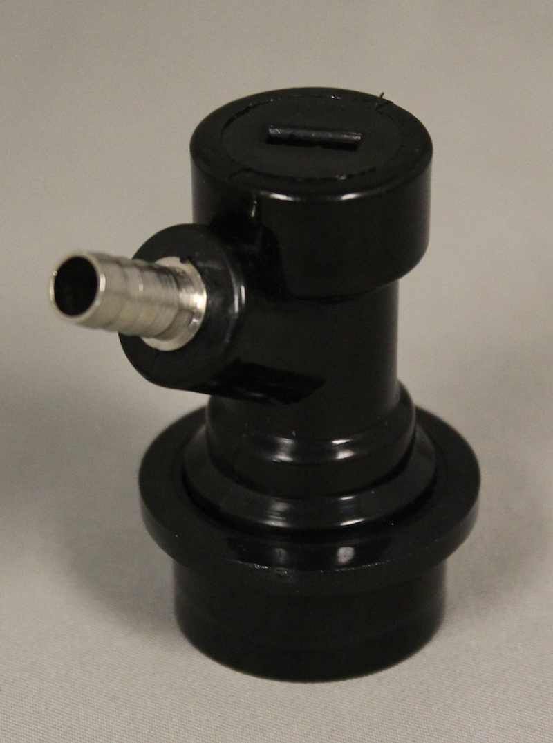 Ball Lock Liquid Disconnect 1/4" Barb