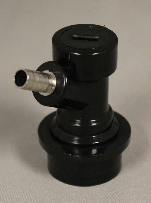 Ball Lock Liquid Disconnect 1/4" Barb