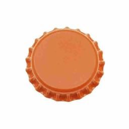 Orange Crown Caps