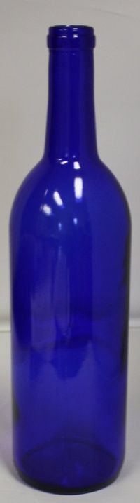 Blue Bordeaux Bottles
