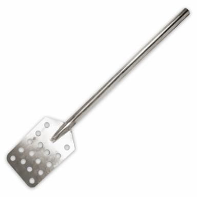 STAINLESS STEEL MASH PADDLE 30" W/ HOLES