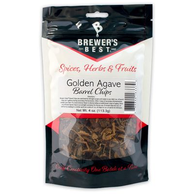 BREWER'S BEST® GOLDEN AGAVE BARREL CHIPS 4 OZ