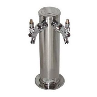 2 Tap Chrome Draft Tower