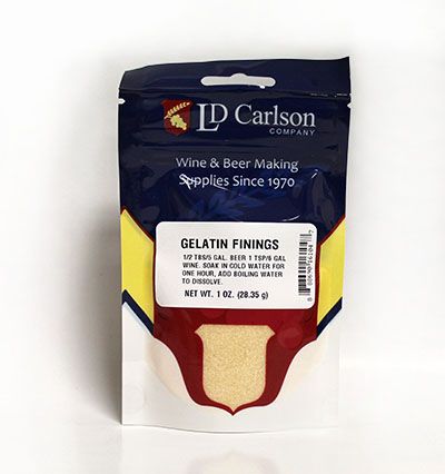Gelatin Finings
