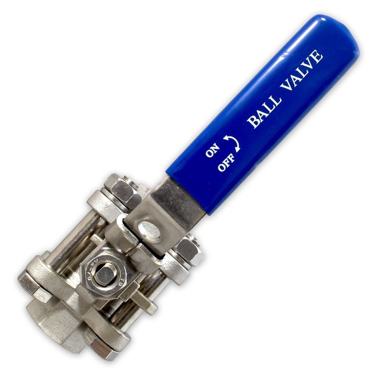 3 Piece SS Ball Valve