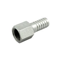 3/8" FPT x 3/8" Barb SS