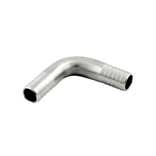 3/8" 90 Deg. Elbow Barb SS