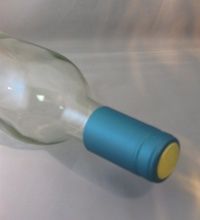 Metallic Light Blue Shrink Capsules