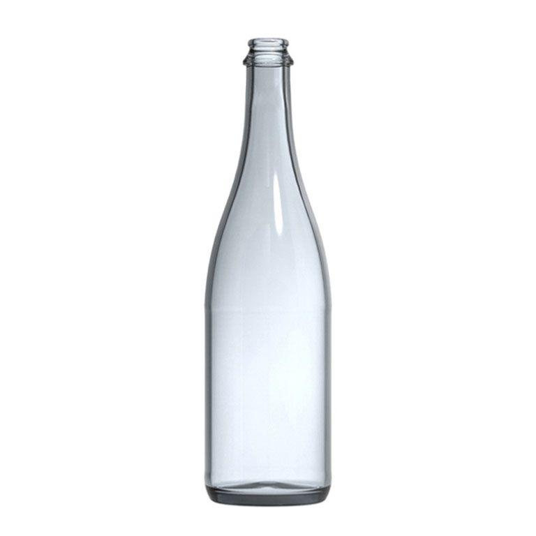 750 ml. Clear Champagne Bottles