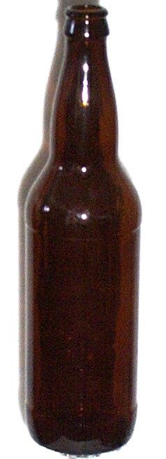 22oz Amber Beer Bottles
