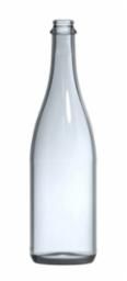 Clear Champagne Bottles