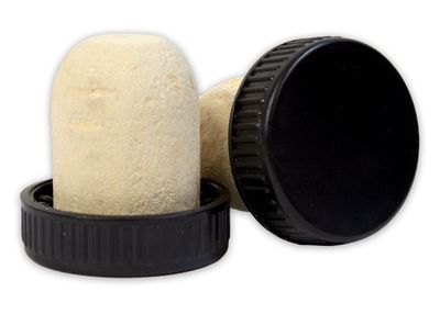 Single T-cork for liquor bottle
