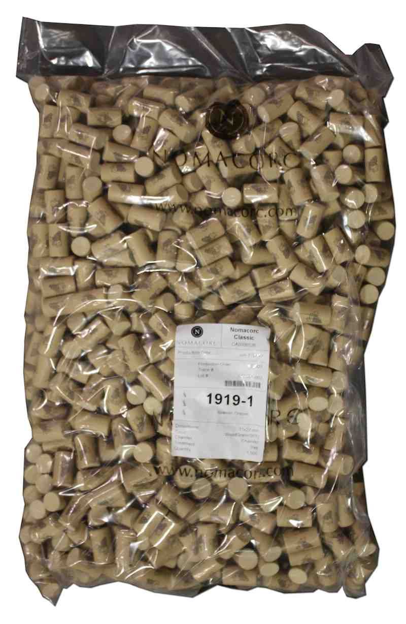 Nomacorc 9 X 1 1/2 Select 900 Series Corks 1000/Bag