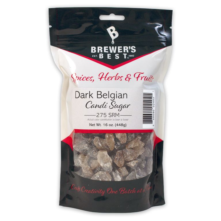 Brewer's Best Dark Belgian Candi Sugar 1 lb