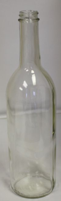 750ml Clear Screw Top Bordeaux Wine Bottles 12/Case