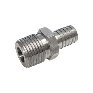 1/2"MPT-1/2" Barb SS