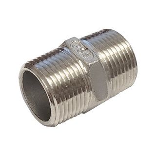 1/2"x1/2" MTP hex nipple