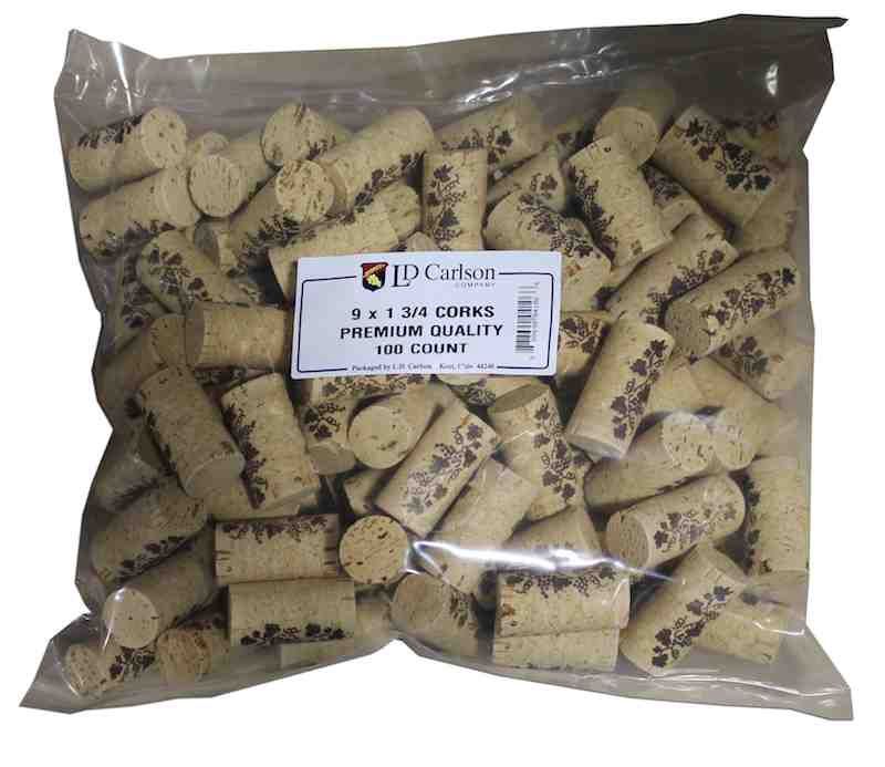 9x1-3/4 Premium Corks (100)