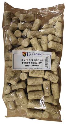 8x1-3/4 Straight Corks (100)