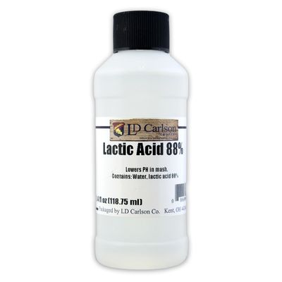 Lactic Acid 88% 4oz.
