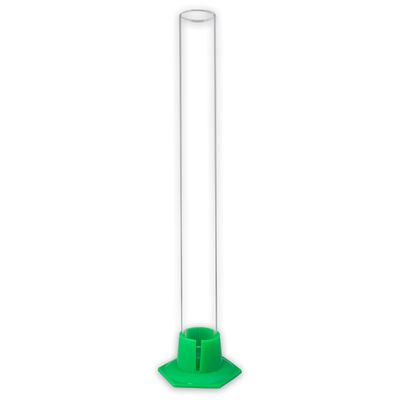 Glass Hydrometer Test Jar 13" with Plastic Base