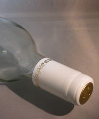 Shrink Caps White/Gold Grapes