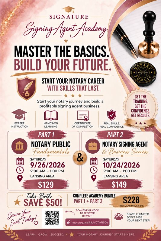 Complete Signature Signing Agent Academy Bundle